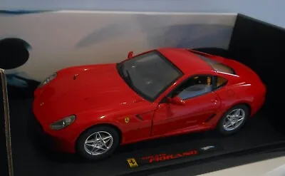 Buy Hot Wheels Elite Ferrari 599 GTB Fiorano 1:18 Scale Die Cast Model Red Boxed • 99.99£