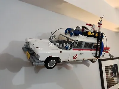 Buy Wall Mount Car Stand For LEGO Icons Ghostbusters Ecto-1 Set 10274 Ecto Display • 17.55£