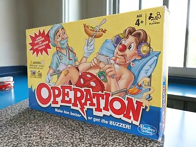 Buy Operation Game By Hasbro Gaming 2013 Version Large Openings (4yrs+) Complete VGC • 10.95£