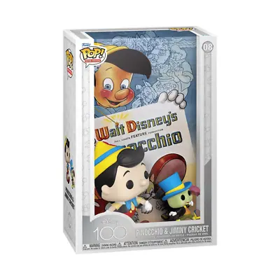 Buy Disney Pinocchio & Jiminy Cricket Funko Pop! Movie Poster • 19.99£
