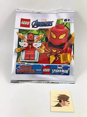 Buy Lego IRON SPIDER Marvel AVENGERS Spider Man Foil Pack ORIGINAL NEW MINIFIGURE • 9.13£