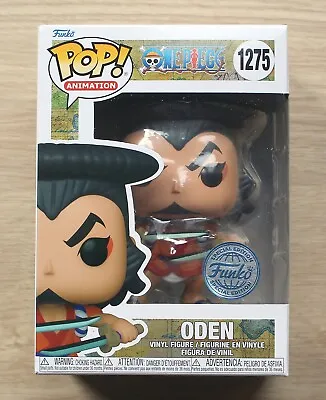Buy Funko Pop One Piece Oden #1275 + Free Protector • 24.99£
