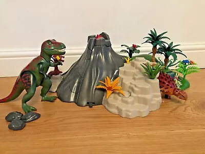 Buy Playmobil 5230 Exploding Volcano Island With Dinosaurs And Explorers • 65£