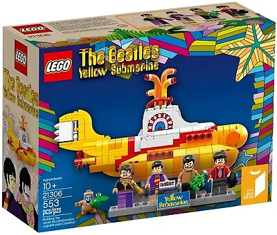 Buy LEGO 21306 IDEAS - THE BEATLES Yellow Submarine - NEW & Original Sealed • 154.16£