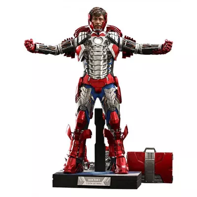 Buy Hot Toys Iron Man 2 - Mark V Suit Up Deluxe Version 1/6 • 327.26£