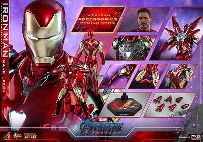 Buy Clearance Sale! 1/6 Hot Toys Mms528d30 Avengers Endgame Iron Man Mk85 Figure • 330.99£