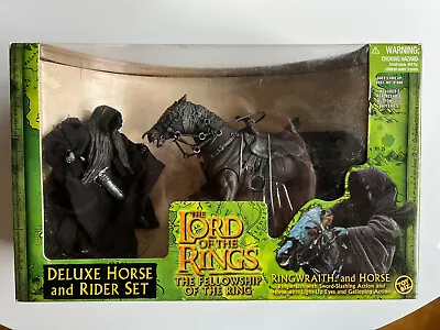 Buy ToyBiz Original Lord Of The Rings Deluxe Horse & Rider Set, Ringwraith Sealed • 44.99£