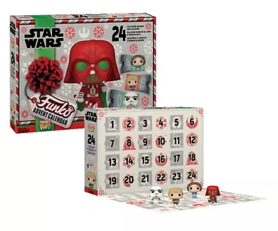 Buy Star Wars Holiday Countdown - Funko Pop! Advent Calendar - Brand New And Sealed • 39.97£