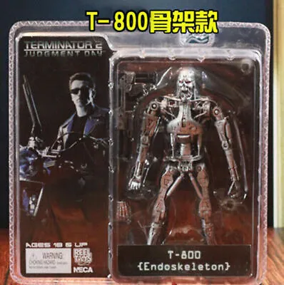 Buy Terminator 2 Judgment Day T-800 Endoskeleton Action Figure New In Box • 27.59£