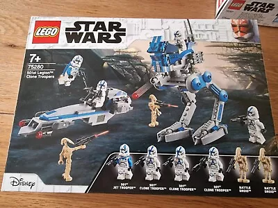 Buy Lego Star Wars 75280 501st Legion Clone Troopers • 10.50£