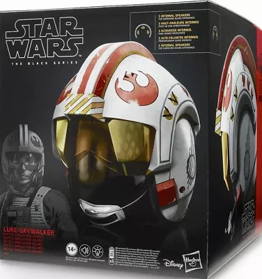 Buy Hasbro Star Wars The Black Series Luke Skywalker Battle Simulation Helmet New • 400£