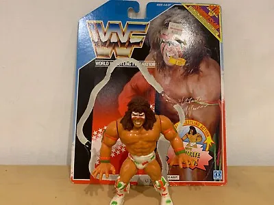 Buy 👃😲🥹🏆WWF Hasbro Wrestling Figure Series 2 Ultimate Warrior W/Card Summerslam • 19.99£