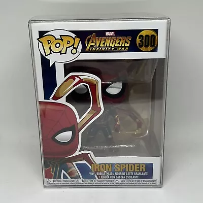 Buy Funko Pop Marvel Avengers Infinity War Iron Spider 300 With Legs +Free Protector • 20.23£