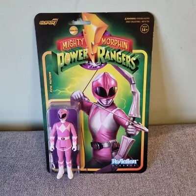 Buy POWER RANGERS • Hasbro ReAction • Pink Ranger • Action Figure Wave 2 • 9.95£