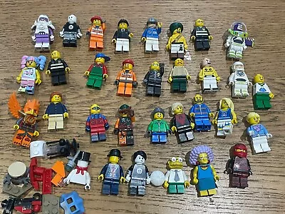 Buy Lego Mini Figure Bundle Simpsons City Lester Cmf Batman Genuine X 30 Pieces Buzz • 34.99£