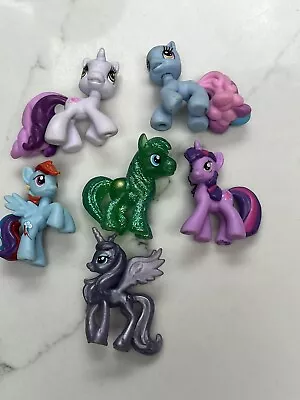 Buy My Little Pony G4 Mini Figure Movie Cake Toppers Bundle • 8£