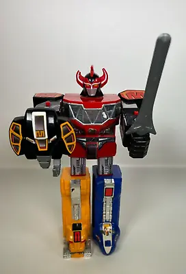 Buy Vintage Megazord Power Rangers Mighty Morphin 1991 Figure With Sword & Shield • 24.99£
