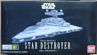 Buy Bandai Imperial Star Destroyer Scale Vehicle Model 001 Kit Star Wars • 14£