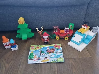 Buy Lego Duplo Set 10837 Santa’s Winter Holiday, Christmas Xmas Set • 14£