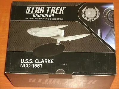 Buy Star Trek Discovery Starships: #9 U.S.S. Clarke (NCC-1661)  Ship Eaglemoss 2019 • 29.99£