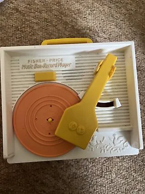 Buy Vintage Fisher Price Music Box. - Record Player • 15£
