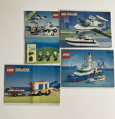 Buy Lego Instructions Manuals Bundle Job Lot All Different Sets 1990's Vintage LEGO • 7£