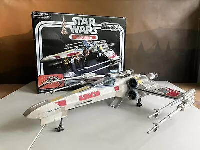 Buy Star Wars Vintage Collection Luke Skywalker's X-Wing Fighter 2019 100% Complete • 20£