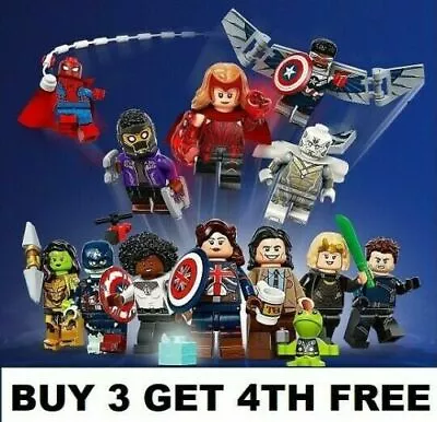 Buy LEGO Marvel Studios Minifigures Disney+ 71031 Choose Your Own Wandavision Loki • 7.49£