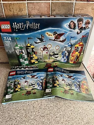 Buy Lego Harry Potter Quidditch Match 75956 With Minifigures, Box And Instructions. • 28£