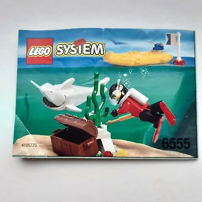 Buy LEGO Town 6555 Sea Hunter Instruction Manual • 1£