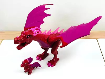 Buy PLAYMOBIL Fairies Friendly Dragon & Baby Dragon Figures From Set 9134! • 10£