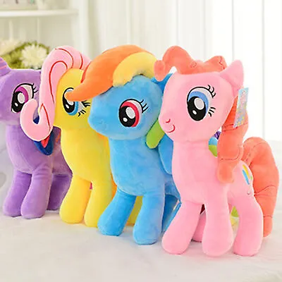 Buy 20CM My Little Pony Plush Toy Soft Stuffed Animal Doll Kid Birthday Xmas New • 16.66£