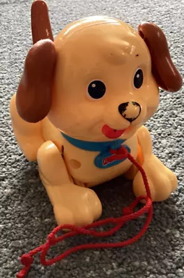 Buy Fisher Price Vintage Pull Along Puppy Dog Toy • 2.99£