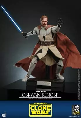 Buy Pre-sell Hot Toys TMS095 Star Wars Clone Wars Obi-Wan Kenobi 1/6 Action Figure • 330£