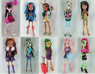 Buy Monster High Puppen (Basic, Nefera, Frankie, Clawdeen, Draculaura, Cleo, Etc.) • 19.55£