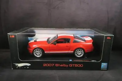 Buy Hot Wheels Elite J2913-0510 2007 Shelby Gt500, 1/18, Mib! • 85£