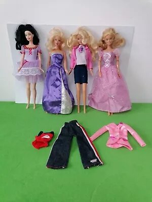 Buy Barbie Doll 1998 Selection(4) Incl Blonde Jointed Arms/Legs Mattel +Clothing Etc • 16.99£