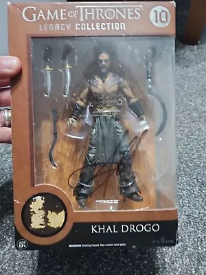 Buy NEW FUNKO Game Of Thrones Khal Drogo Legacy Collection Signed By Jason Momoa • 99.99£