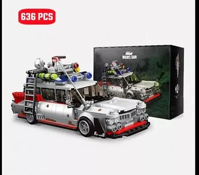 Buy 636pcs Ghost Busters Ecto-1 Building Blocks - WITH BOX • 34.99£