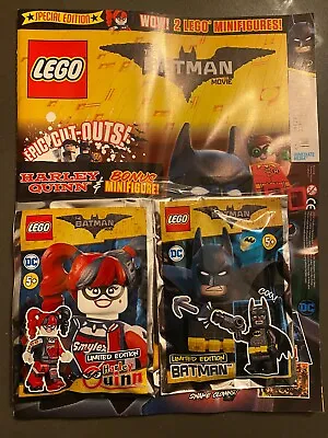 Buy LEGO Batman Movie Magazine Issue 4   (HARLEY QUINN & LIMITED BATMAN) • 6.98£