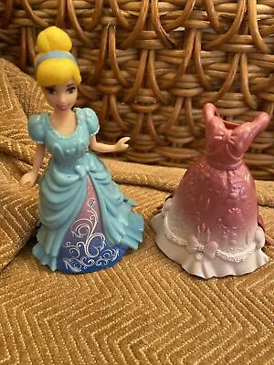 Buy Disney Princess Cinderella Magiclip Magic Clip Doll & 2 Dresses • 14.99£
