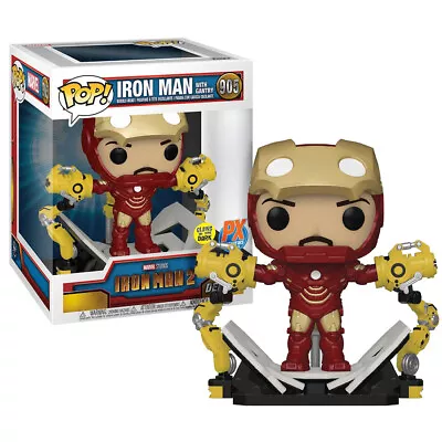 Buy Funko POP Marvel Iron Man Mark IV With Gantry Deluxe PX Previews Figure • 11.99£
