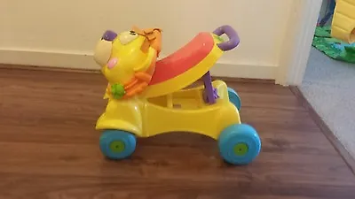 Buy Fisher Price Walk And Ride Musical Lion Walker Ride-on • 8£