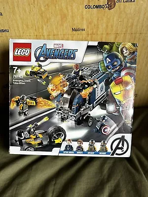 Buy LEGO Super Heroes: Avengers Truck Take-down (76143) Complete Set Used Condition • 29.99£