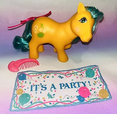 Buy Vintage 1980’s Hasbro My Little Pony G1 Tutti Frutti It’s A Party Banner Comb • 5.99£