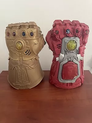 Buy Marvel Avengers Infinity War Kids Gauntlet Toy Hasbro Iron Man Thanos VGC • 18.99£