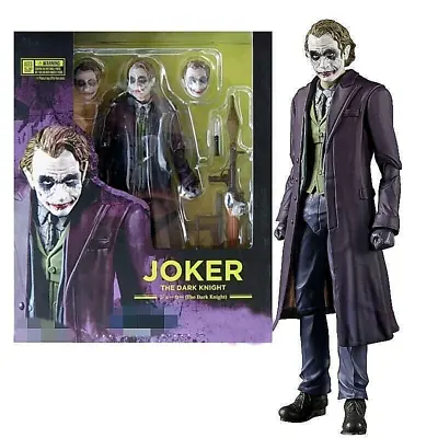 Buy NECA DC Comics Batman Dark Knight Heath Ledger Joker 7  Action Figure Toy Boxed • 29.98£