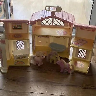 Buy My Little Pony Lullabye Nursery G1 Bundle 3 Baby Babies Ponies • 35£
