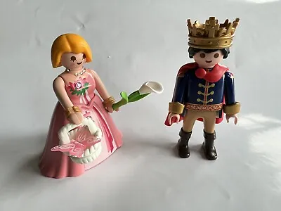 Buy Playmobil Princess Royal Couple Figures X 2 The King & Queen / Princess • 6£