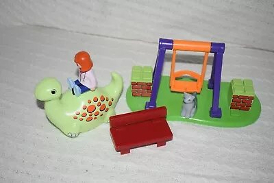 Buy Playmobil Playground Swing Rocking Dinosaur Cat Bench • 6.99£